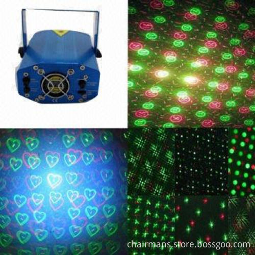 Mini 4-in-1 Laser Stage Projector, Suitable for Discos, Parties/Bars/Nightclubs, DJ R&G Lighting-04B